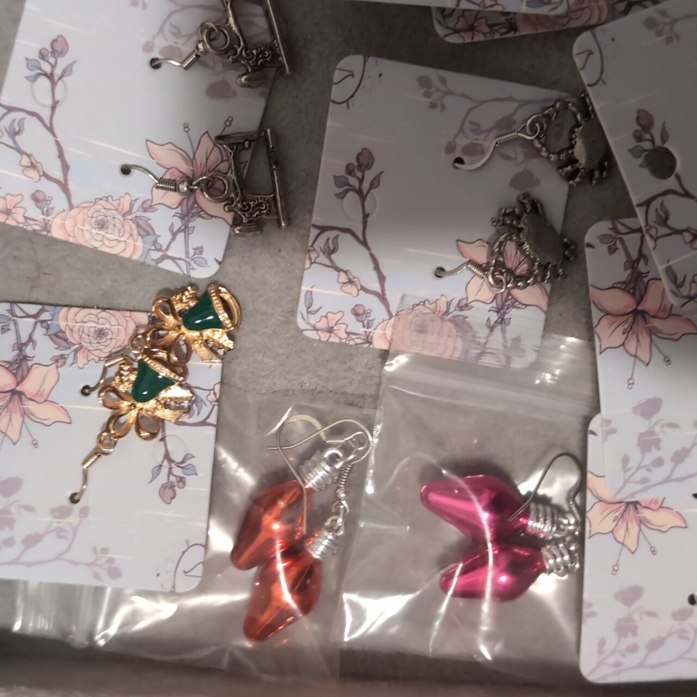 Assorted Earring Bundle With Festive Designs - image 3